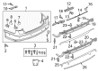 Diagram for Audi A6 Bumper Cover - 4G5-807-067-K-GRU