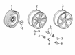 Diagram for Audi A5 Sportback Spare Wheel - 8W0-601-027-E