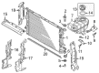 Diagram for Audi A7 Quattro Radiator Support - 4G0-121-214-AE