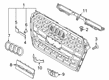 Diagram for Audi A5 Sportback Emblem - 8W6-853-736-A-2ZZ