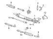 Diagram for Audi S8 Rack And Pinion - 4D1-422-052-GX