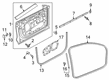 Diagram for Audi Q8 Door Seal - 4M8-837-911