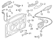Diagram for Audi Q6 e-tron Door Hinge - 8V5-833-403-D