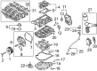 Diagram for Audi Dipstick - 06K-115-611-AB