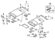 Diagram for Audi Allroad Quattro Dome Light - 4B0-947-159-EC3