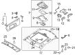 Diagram for Audi SQ8 e-tron Sportback Interior Lights - 4K0-947-135-AL-6PS
