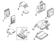 Diagram for Audi SQ5 Sportback Body Control Module - 80C-907-468-Q