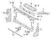 Diagram for Audi Radiator Support - 4G0-805-594-C