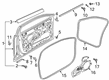 Diagram for Audi A6 allroad Door Seal - 4K0-831-721-A