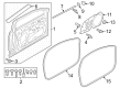 Diagram for Audi SQ8 e-tron Weather Strip - 4KE-831-721-A