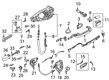 Diagram for Audi A6 Quattro Door Latch Cable - 4K0-837-085