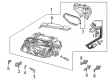 Diagram for Audi A4 Headlight - 8D0-941-030-E