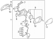 Diagram for Audi Q3 Mirror Actuator - 81A-959-578