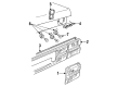 Diagram for Audi 4000 Quattro Light Socket - 447-945-265