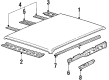 Diagram for Audi Coupe Frame Rail - 855-817-964