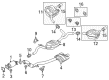 Diagram for Audi A6 Exhaust Pipe - 4G0-254-350-P