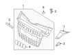 Diagram for Audi TT Emblem - 8J0-853-736-2ZZ