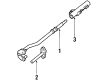Diagram for Audi Coupe Ignition Lock Assembly - 191-905-855