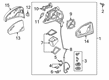 Diagram for Audi Car Mirror - 8W6-857-409-BR-9B9