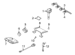 Diagram for Audi Speedometer - 06A-906-433-G