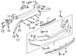 Diagram for Audi A7 Quattro Bumper Cover - 4G8-807-067-AG-GRU