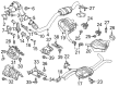 Diagram for Audi A6 Quattro Exhaust Pipe - 4H0-254-250-RX