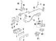 Diagram for Audi 100 Door Latch Assembly - 441-839-016