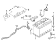 Diagram for Audi RS7 Battery Cable - 4G0-971-225-K