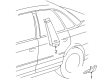 Diagram for Audi Mud Flaps - 4D0-853-916-A-01C