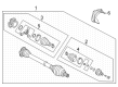Diagram for Audi RS7 Sportback Axle Shaft - 8B3-407-271-B