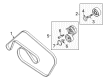 Diagram for Audi A4 Quattro Drive Belt - 06E-903-137-AC