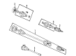 Diagram for Audi TT Axle Shaft - 1J0-407-271-PL