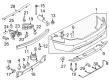 Diagram for Audi A6 Quattro Bumper - 4F9-807-421-01C