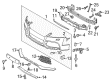 Diagram for Audi TT RS Quattro Grille - 8J0-807-682-G-T94