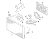 Diagram for Audi S8 Radiator - 4E0-121-212-G