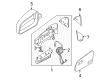 Diagram for Audi S8 Car Mirror - 4E0-959-577-A