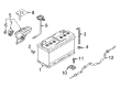 Diagram for Audi S5 Battery Cable - 8W1-971-225-AE