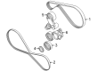 Diagram for Audi SQ8 Belt Tensioner Bolt - WHT-008-035