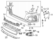 Diagram for Audi A5 Sportback Grille - 8W6-807-683-D-9B9