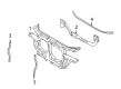 Diagram for Audi Allroad Quattro Radiator Support - 4Z7-805-588-D