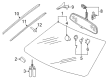 Diagram for Audi S5 Windshield - 8T0-845-099-J-NVB