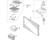 Diagram for Audi A8 Quattro Radiator - 4N0-145-804-A