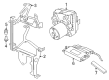 Diagram for Audi A8 Brake Fluid Pump - 4A0-614-111-H