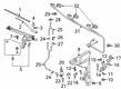 Diagram for Audi S4 Windshield Washer Pump - 1K6-955-651