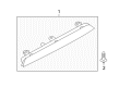 Diagram for Audi Q5 Third Brake Light - 8R0-945-097-A
