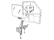 Diagram for Audi 100 Quattro Window Motor - 4A0-959-801-A