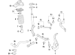 Diagram for Audi RS5 Strut Housing - 8W6-413-031-H