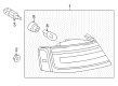 Diagram for Audi RS5 Back Up Light - 8T0-945-096-L
