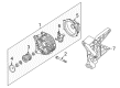 Diagram for Audi SQ5 Sportback Alternator Bracket - 06M-903-143-AC