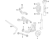 Diagram for Audi A7 Quattro Coil Springs - 8K0-511-115-DP